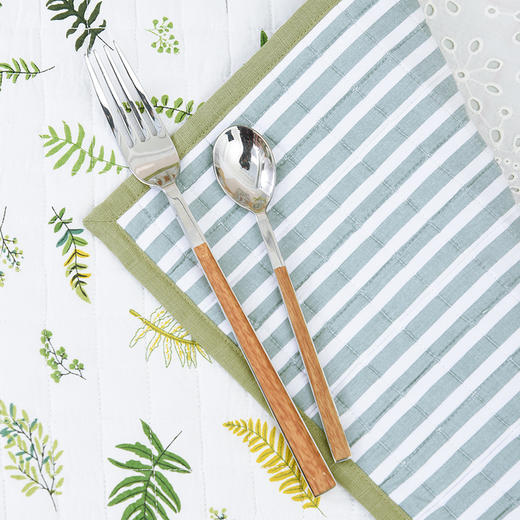 森系隔热餐垫ins餐垫杯垫西餐巾 商品图3