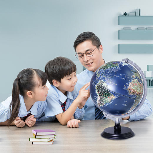 北斗地球仪3D立体动画浮雕卫星影像地球仪-AR模块 18大趣味主题 有声有声带讲解 商品图6