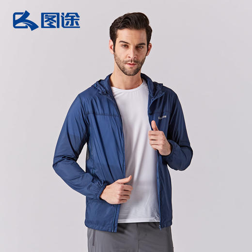 Acome阿珂姆/盖勒男式连帽皮肤衣 AG161J1082 商品图5