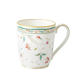 日本则武花更纱马克杯295CC