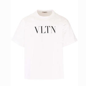 VALENTINO 华伦天奴 男士圆领短T恤 白色 VV3MG03S72C A01
