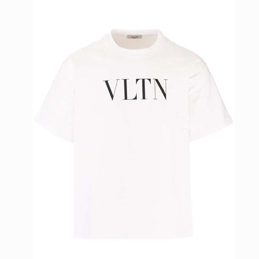 VALENTINO 华伦天奴 男士圆领短T恤 白色 VV3MG03S72C A01 商品图0