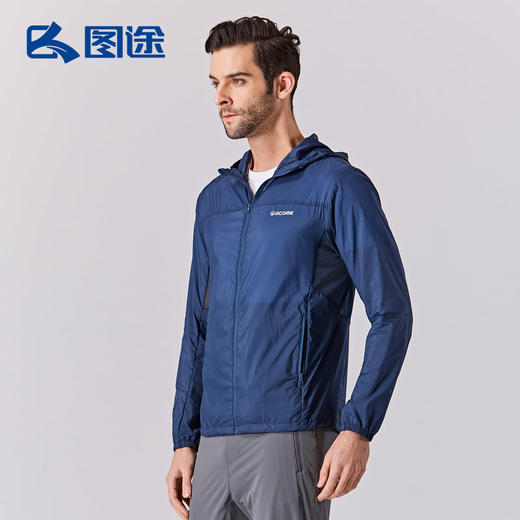 Acome阿珂姆/盖勒男式连帽皮肤衣 AG161J1082 商品图8