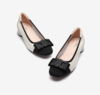 浪漫蝴蝶黑跟鞋法式温柔OL风 商品缩略图0