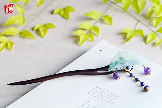 天然翡翠 【风雪初晴】发簪 商品图2