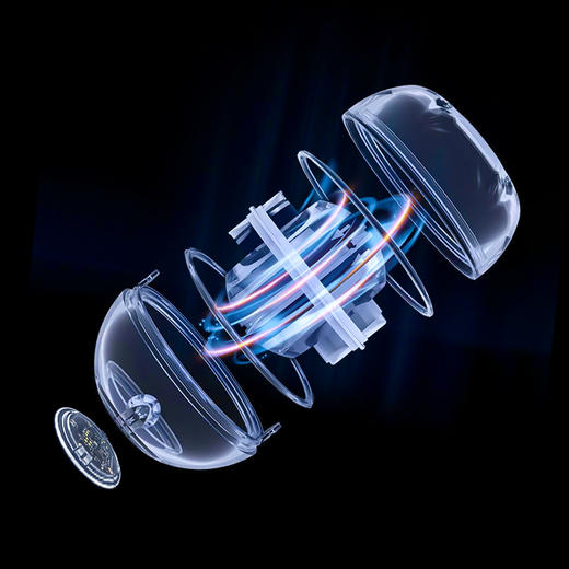 75派旗舰店 一大红色文创联名款智能腕力球Q20握力球100公斤自启静音 商品图4