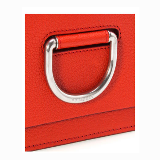 BURBERRY 博柏利 女士斜挎包 U型环包 红色 4076705 62200 商品图3