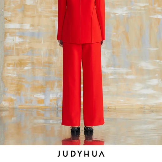 JUDYHUA 袋盖设计直筒裤 商品图2