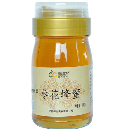 【14.5元/瓶】东大金果斜嘴洋槐/花圣斜嘴枣花蜂蜜500ml 商品图1