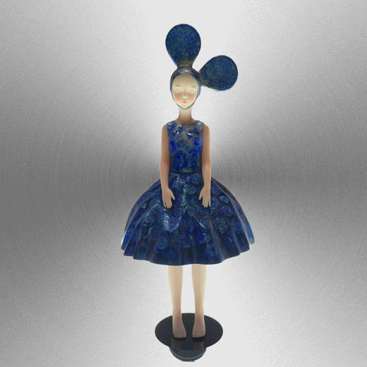 蓝色妖姬-然女孩-李雳 商品图0