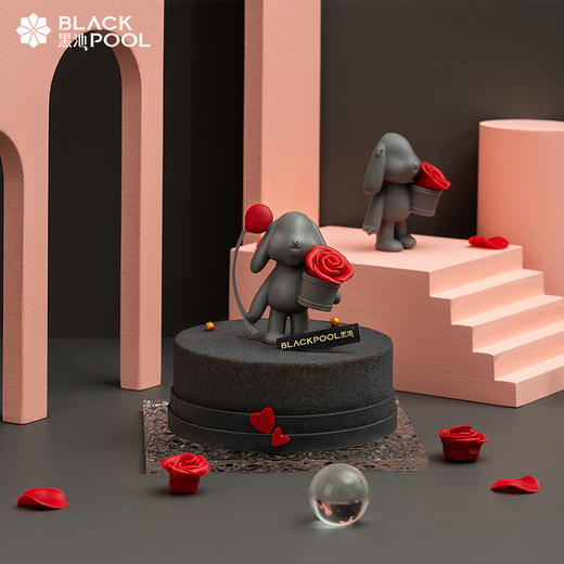 （广州兑换）【丘比兔之恋】浪漫之于玫瑰，童趣之于气球，像你之于我 帕巴纳-伯爵红茶慕斯 商品图0