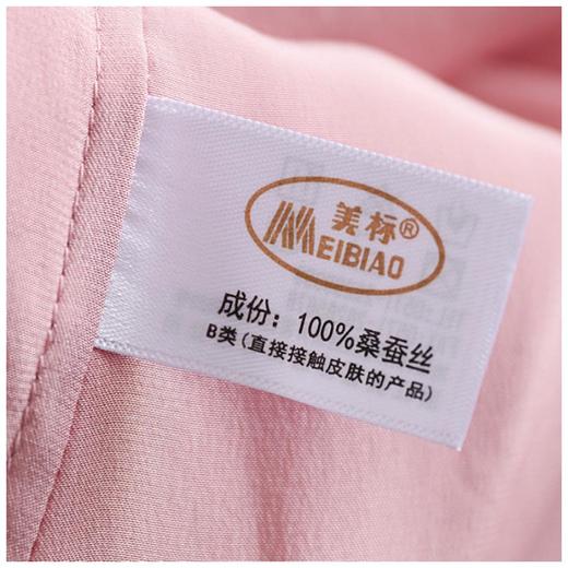 3楼 美标桑蚕丝甜美蕾丝丝绸睡裙230227 商品图4