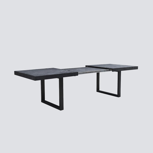 NS家居nsfurniture木制铁艺折叠可变加长餐桌NSDT-HL60032-RK 商品图3