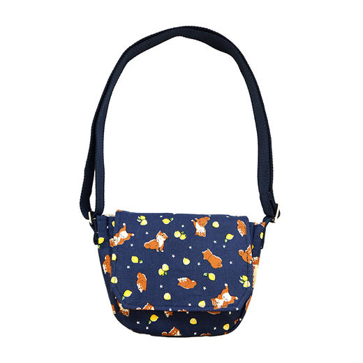 HUJI祤集Flap斜挎包插画柠檬阿柴 商品图0