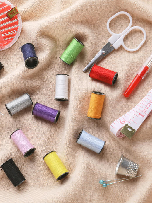 便携式针线盒10件套手工缝纫工具家用针线缝补手缝针线包