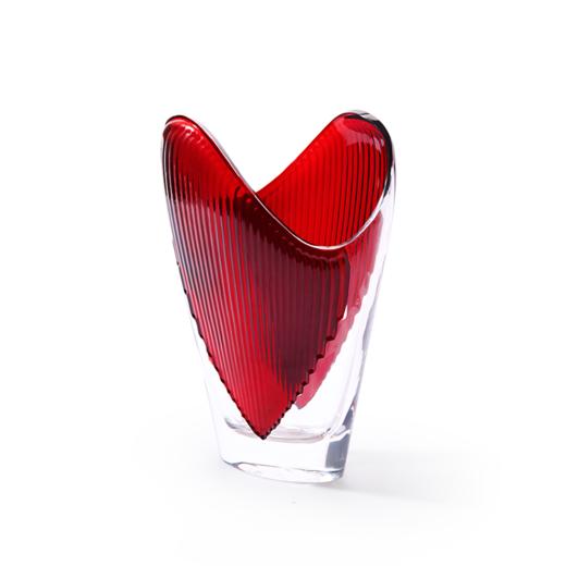 ROSEONLY 居家 心爱系列 真心玻璃花瓶 客厅餐厅摆件 商品图4