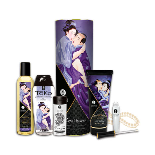 原装进口 SHUNGA春画 极乐快感套装珍珠项链版 (6件套) 情趣用品 商品图0