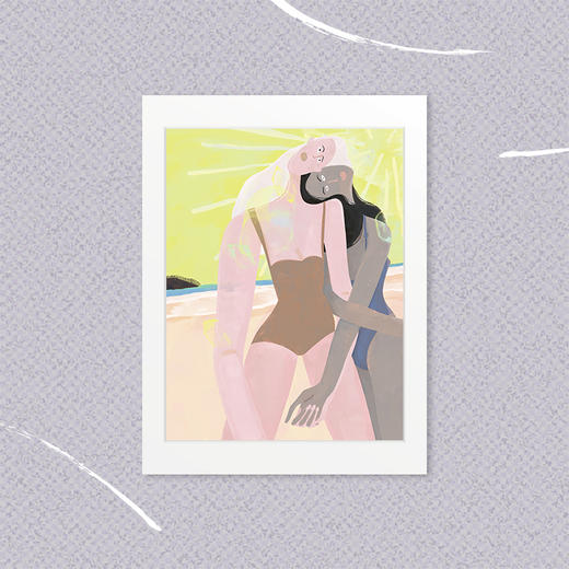 《我们》艺术微喷画芯+纸画框 商品图3