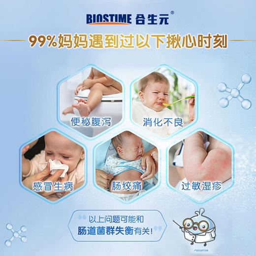 合生元益生菌冲剂 儿童型 原味72克（1.5克/袋*48袋） 商品图1
