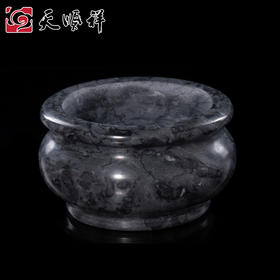 天禄系列-大理石圆香炉-中号