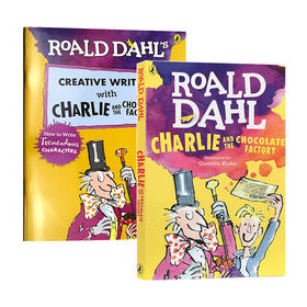 查理和巧克力工厂2册 英文原版 Charlie and the Chocolate Factory 罗尔德达尔 儿童英语读物章节书籍