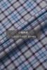 callisto全棉色织蓝色格纹意式领衬衫  FQSTL108C 商品缩略图2