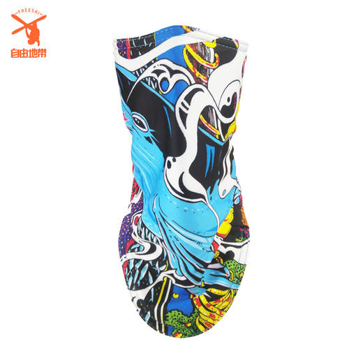 【断码三折】Freeskizone 单双板滑雪三角护脸 防风巾骑行摩托防风面罩 FRE1016 商品图2