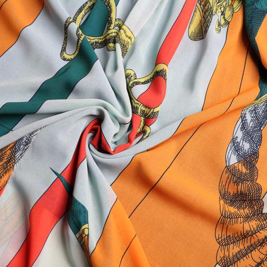 -【伯妮斯茵】162S065--橙色连衣裙--农舍与农夫--《生命之美-梵高的花园》 商品图6