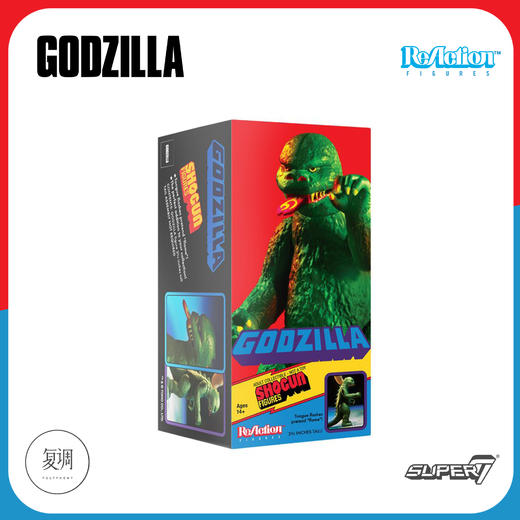 现货 Super7 哥斯拉 Shogun Godzilla 限定 复古 商品图3