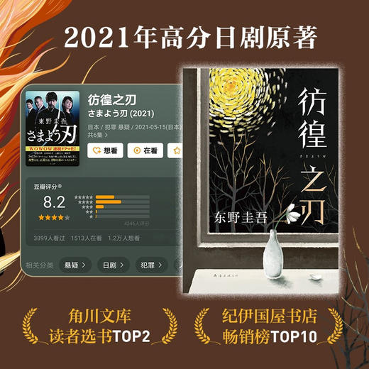 彷徨之刃 东野圭吾 著 2021新版 外国现当代长篇文学小说 悬疑烧脑 直击社会痛点议题 商品图2