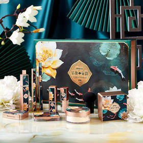 【美妆个护】彩妆10件套尤莉尤拉彩妆套装遮瑕气垫高光睫毛膏眼线笔眉笔口红套装