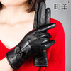 【手套】*手套女士羊皮手套冬季保暖手套海宁皮手套 商品缩略图1