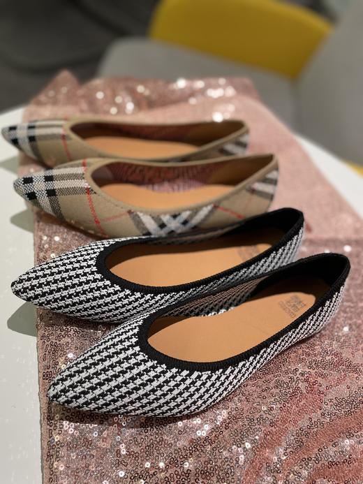 西村名物2021年秋季新款舒适柔软瑜伽鞋奶奶鞋X21CE34391 商品图4