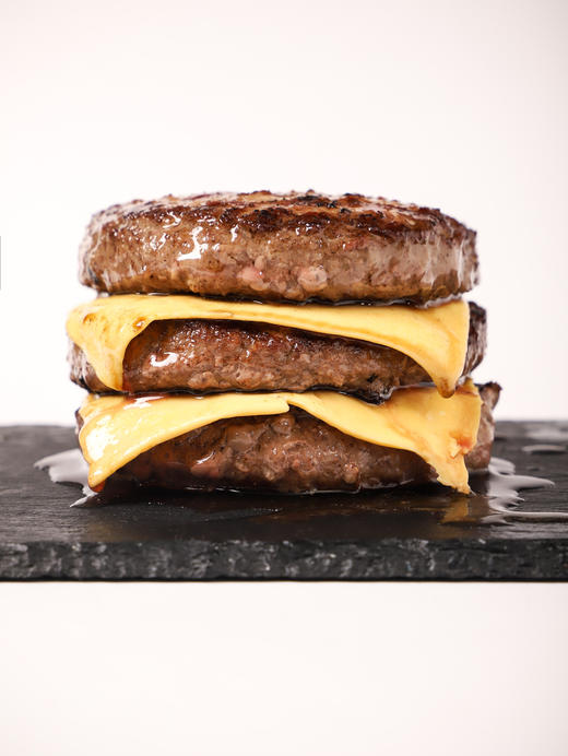 80g*15片，安格斯牛肉饼送15包海盐黑椒碎 商品图1