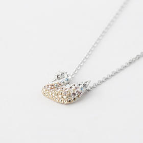 Swarovski施华洛世奇正品项链女渐变天鹅非纯银锁骨链官网5215034