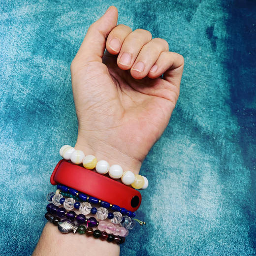 【深海大贝壳】深海大金丝1单圈手串。 商品图3