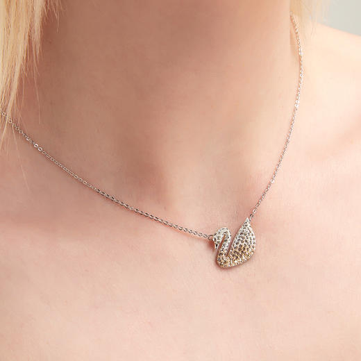 Swarovski施华洛世奇正品项链女渐变天鹅非纯银锁骨链官网5215034 商品图2