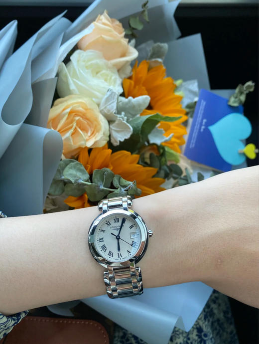 浪琴心月简洁表盘款，台湾V8出品，蓝宝石镜面，进口石英机芯，限时优惠价🉐️ 商品图1