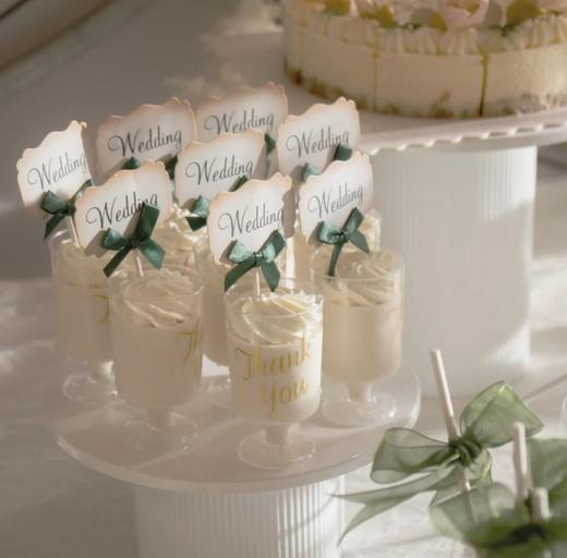 森系主题订婚蛋糕 商品图2