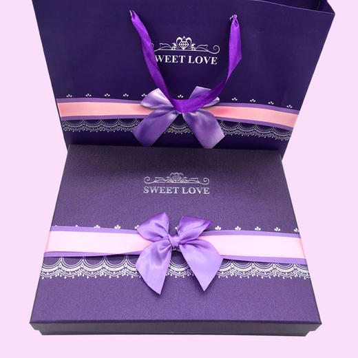 【食品酒水】奥沙礼盒装礼品装玫瑰花送女友生日礼品七夕情人节礼物 商品图2