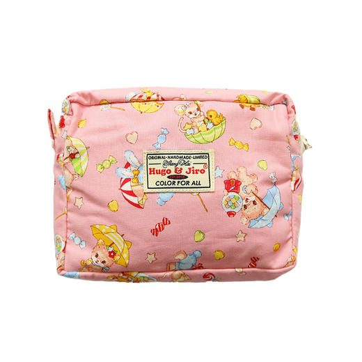 HUJI祤集Motley收纳包POPOLO花伞猫猫兔 商品图0