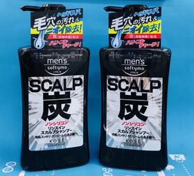 高丝SOFTYMO男士竹炭洗护2合1(550ML)（384031）