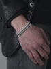 北京仓｜Emanuele Bicocchi-Ice Chain And Braided-混合 编织 手链（冰白色）［意大利设计师］ 商品缩略图0