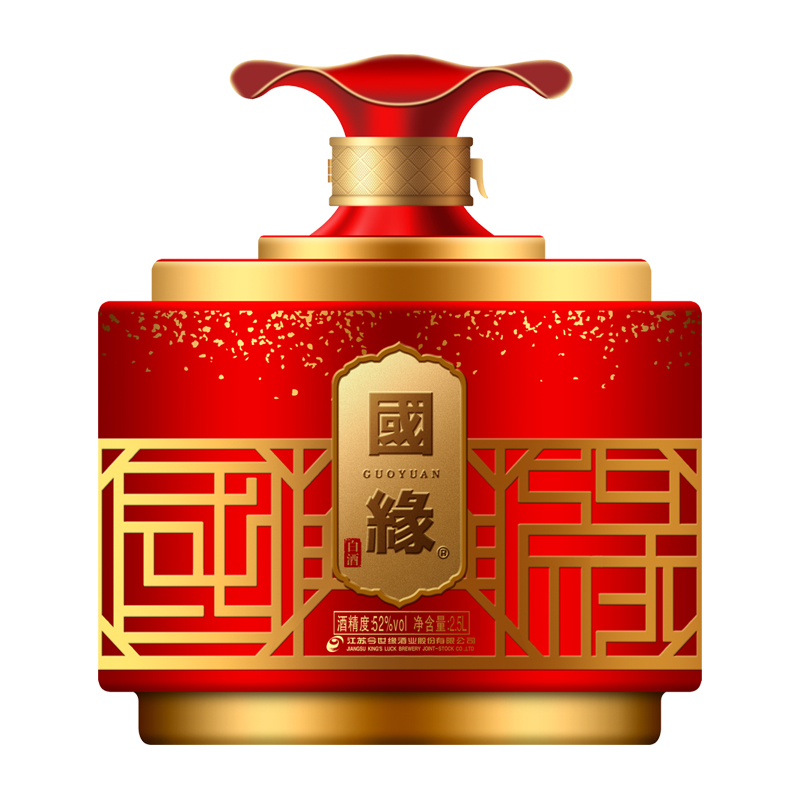 国缘·100【礼品卡兑换】52度2.5L