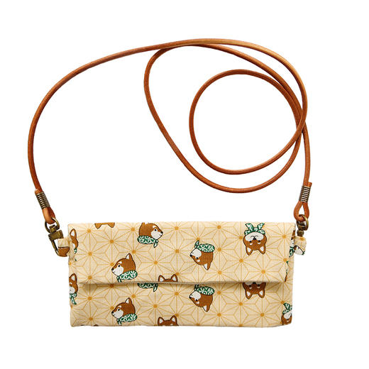 HUJI祤集Comfy斜挎包插画龟甲纹小柴 商品图0