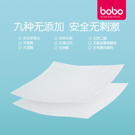 （积分兑换）bobo婴儿手口湿巾25抽*4 商品图4