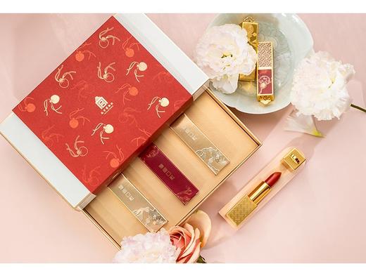 故宫博物院鹤禧觉色金禧限量口红礼盒3支/盒588元 商品图4