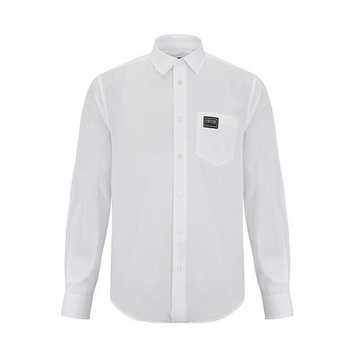 【超惠秒】Versace 范思哲 男士口袋字母logo印花全棉衬衫 98929 商品图0