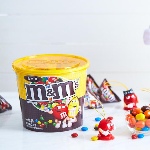 mm豆 牛奶 花生 夹心 巧克力270g/盒 混合装 罐零食小吃休闲食品 商品图1