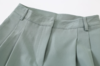MAISON COVET 自有品牌 薄荷绿廓形中裤 商品缩略图6